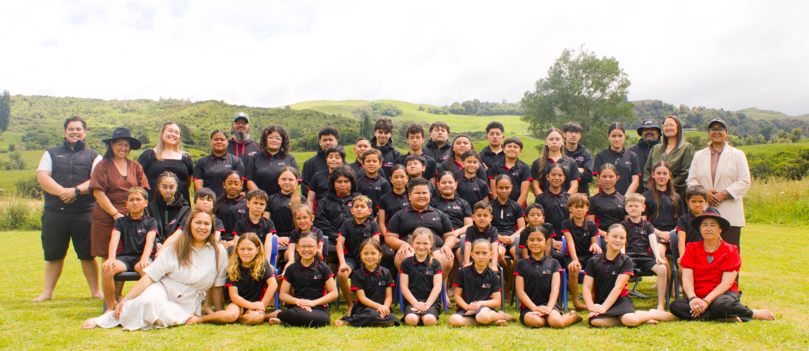 Students at Te Kura o Te Wainui-ā-Rua